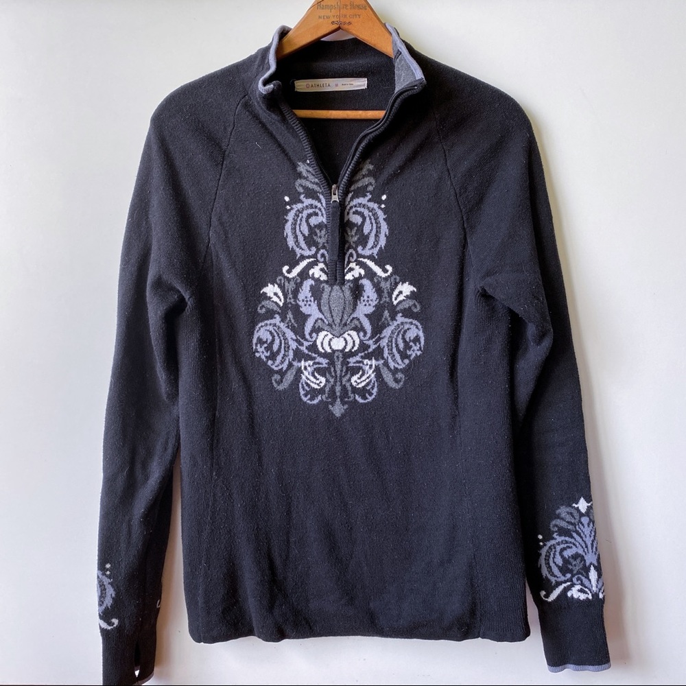 Athleta Warm Knit Quarter-Zip